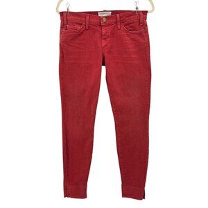 Current/Elliott Womens 26 Jeans The Slit Stiletto Paprika Ankle Skinny 5 Pocket